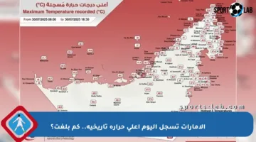 الإمارات تسجل اليوم أعلى حرارة تاريخية.. كم بلغت؟